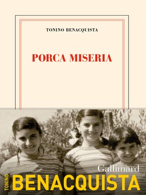 cover image of Porca miseria